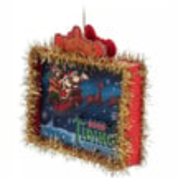 Disney Paper Ornament Mickey And Minnie Mouse Turn Of The Century New with tags - Picture 3 of 6